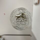 Vintage wall lamp Transparent globe
