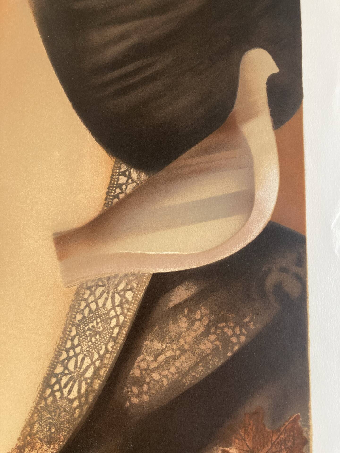 Lithograph (EA) signed Balitran - Portrait of a woman - Art Deco
