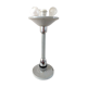 Pied de lampe ministre 4 ampoules années 70
