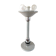 Pied de lampe ministre 4 ampoules années 70