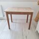 Bureau / Table d'appoint en bois de ferme style campagne