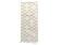 Cream checkered Berber rug