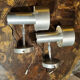 Pair of Peter Nelson design sconces, Architectural Lighting Company edition