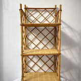 Rattan shelf, 1950