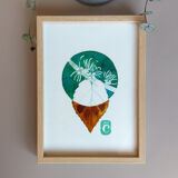 Hamamélis - 13 x 18 cm - winter flower series