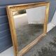 Gilded carved wooden mirror