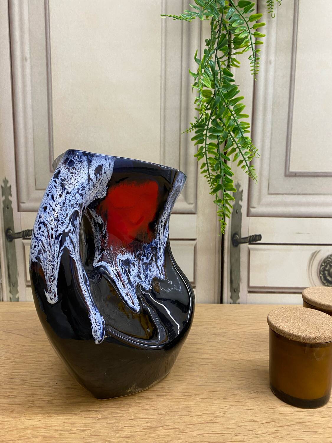 Vallauris ceramic vase
