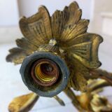 Paire d'appliques murales Louis XV en bronze