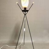 Tripod floor lamp "design 1950".