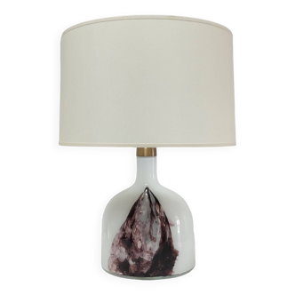 Holmegaard Symmetrisk glass paste lamp base Michaël Bang