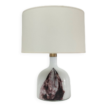 Holmegaard Symmetrisk glass paste lamp base Michaël Bang