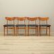 Set of four chairs, Danish design, 1970s, production: Denmark