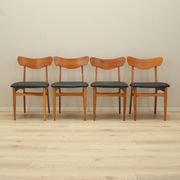 4 chaises danoises, années 1970