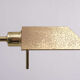 Holtkotter brass swing arm floor lamp, 1970s, germany