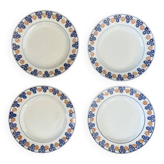 Assiettes plates St Amandinoise