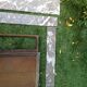 Grey marble fireplace