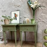 Pair of vintage bedside tables