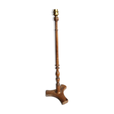 Vintage wooden lamp legs