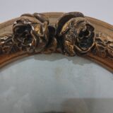 Oval frame portrait