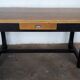 Vintage farm table revamped