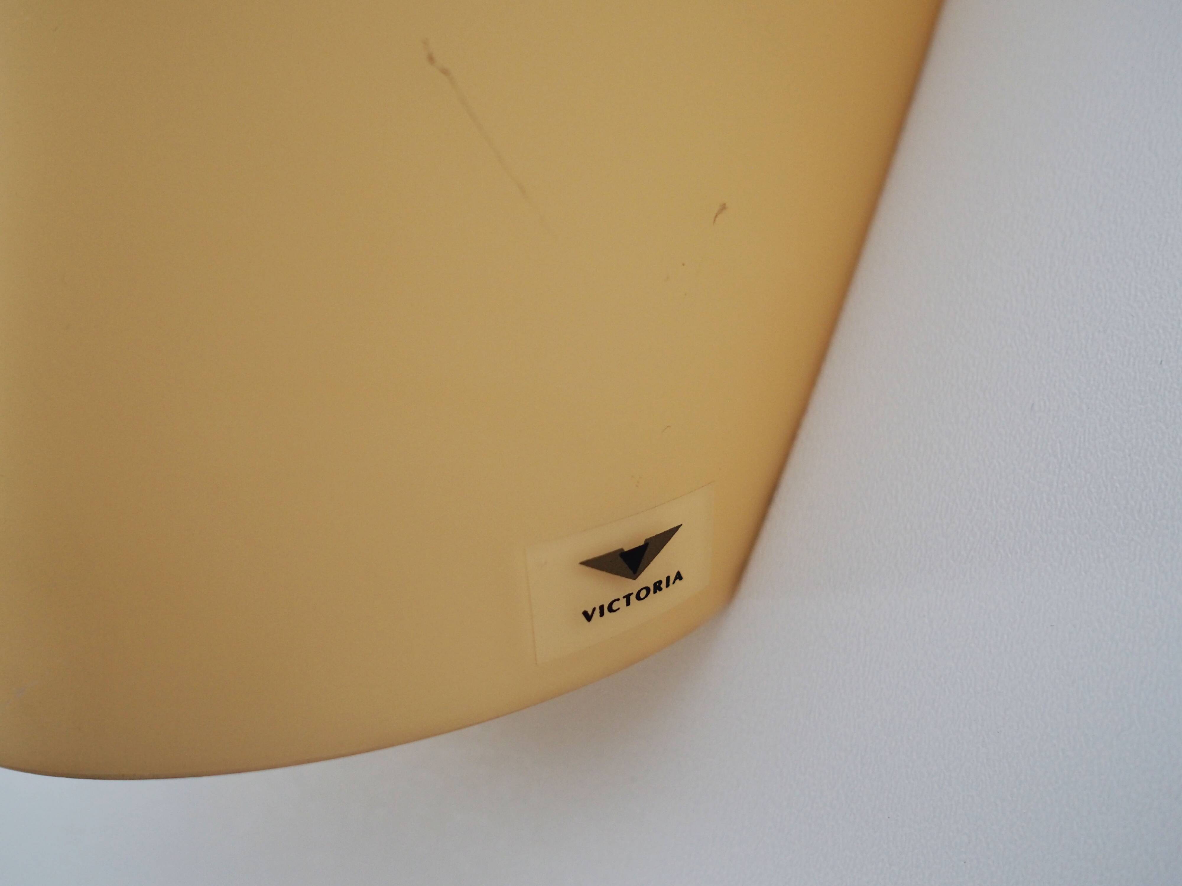 Set of two wall lamps, Murano glass, Italian design, 1980s, manufacture: Victoria