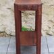 Pedestal table Art deco bedside table