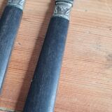 Set of 6 knives in bakelite and forged steel