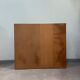 Large vintage wooden locker cabinet