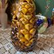 Vase barbotine ananas