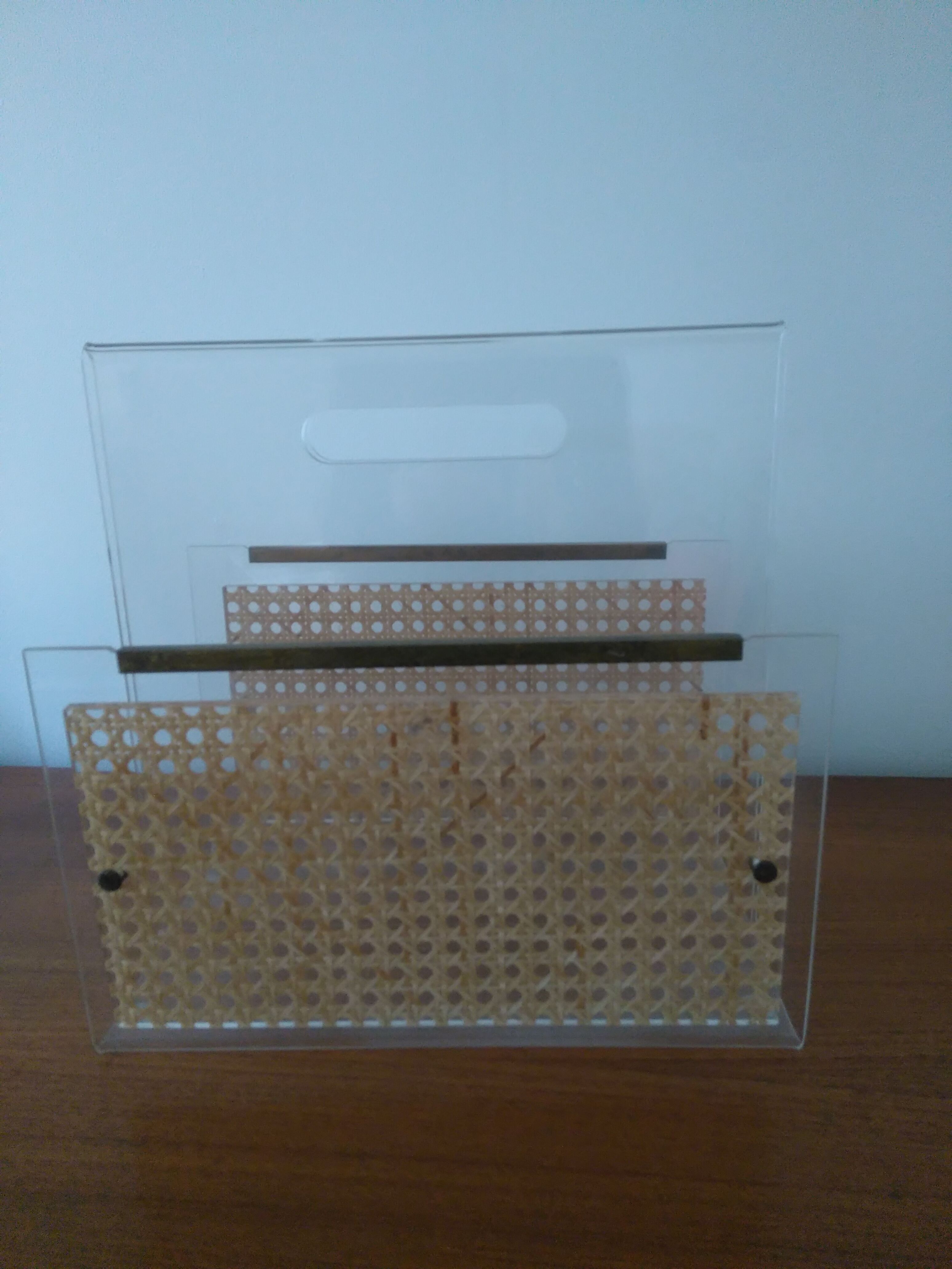 Revised door in plexiglass and cannage year 70