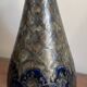 Vase en grès manufacture hb quimper, période odetta