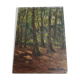 Oil painting on undergrowth panel