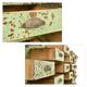 Antique goldsmith's workshop cabinet with 63 drawers (111 x 212cm x 37cm)