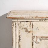 Petite armoire blanche ancienne (c.1900) #48