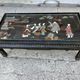 Chinese coffee table with mother-of-pearl and ivory stone inlays