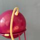 Playful vintage purple pink eyeball desk lamp