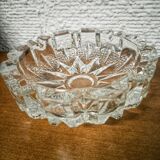 Cut crystal ashtray