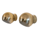 Pair of vintage Scandinavian brass sconces 1970