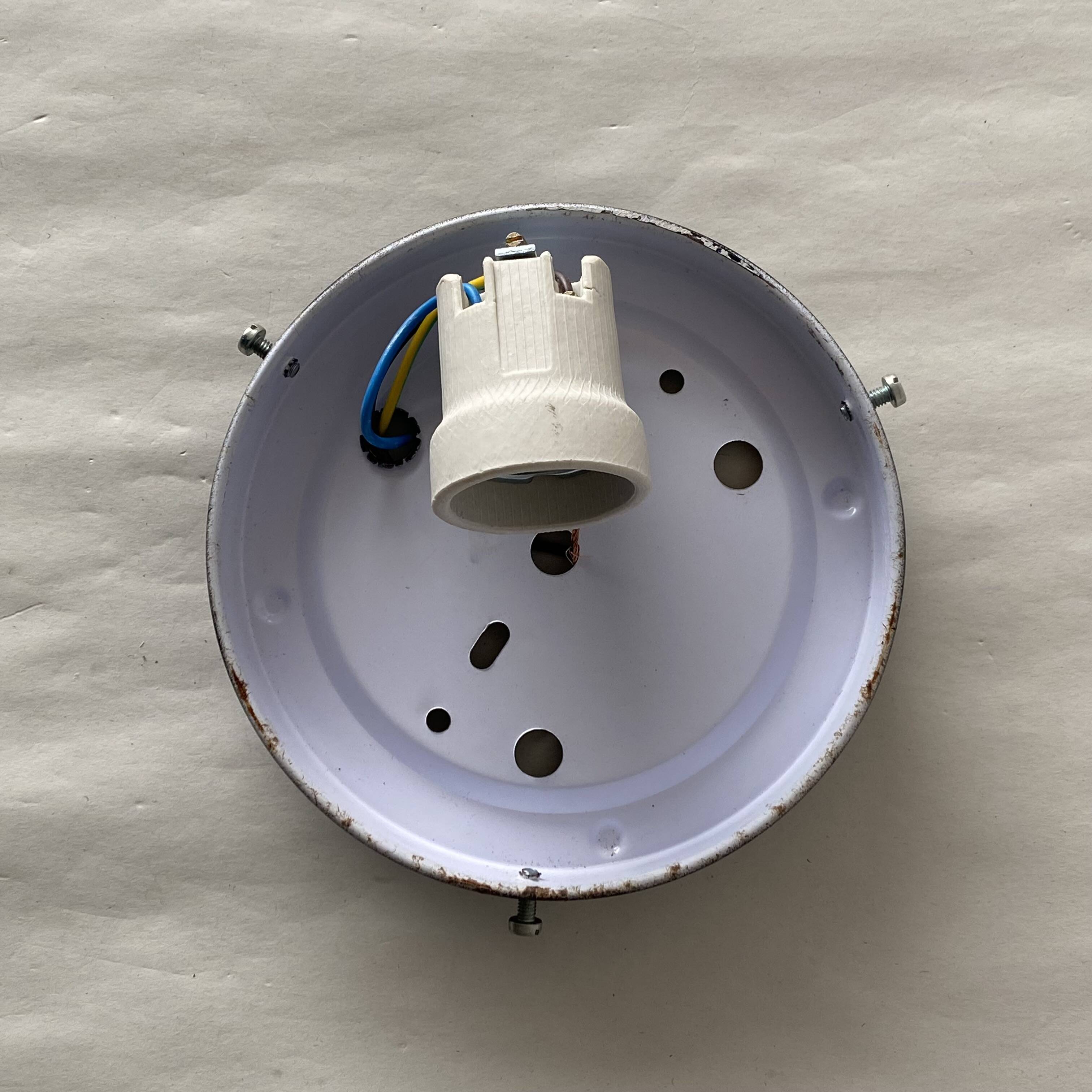 Small wall light ceiling light square glass minimalist porthole