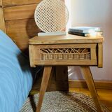 Vintage bedside table
