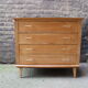 Commode vintage pieds compas
