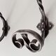 2 vintage coat rack hooks 50s-60s
