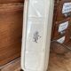 Ashtray or Comb holder Sarreguemines Art Nouveau