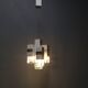 Vintage Cubico Chandelier by Gaetano Sciolari, 1970s
