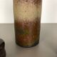 Set of 3 ceramic studio pottery vase by Elmar and Elke Kubicek, Germany, 1970