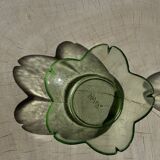 6 coupelles vintages en forme de fleur marque XVM au dessous