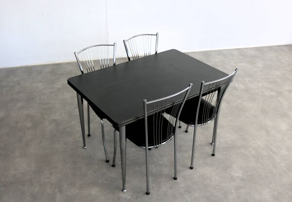 Chaises de salle à manger vintage   chaises   Période des années 1970   Années 1970