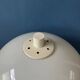 White Mid-Century Dijkstra mushroom table lamp