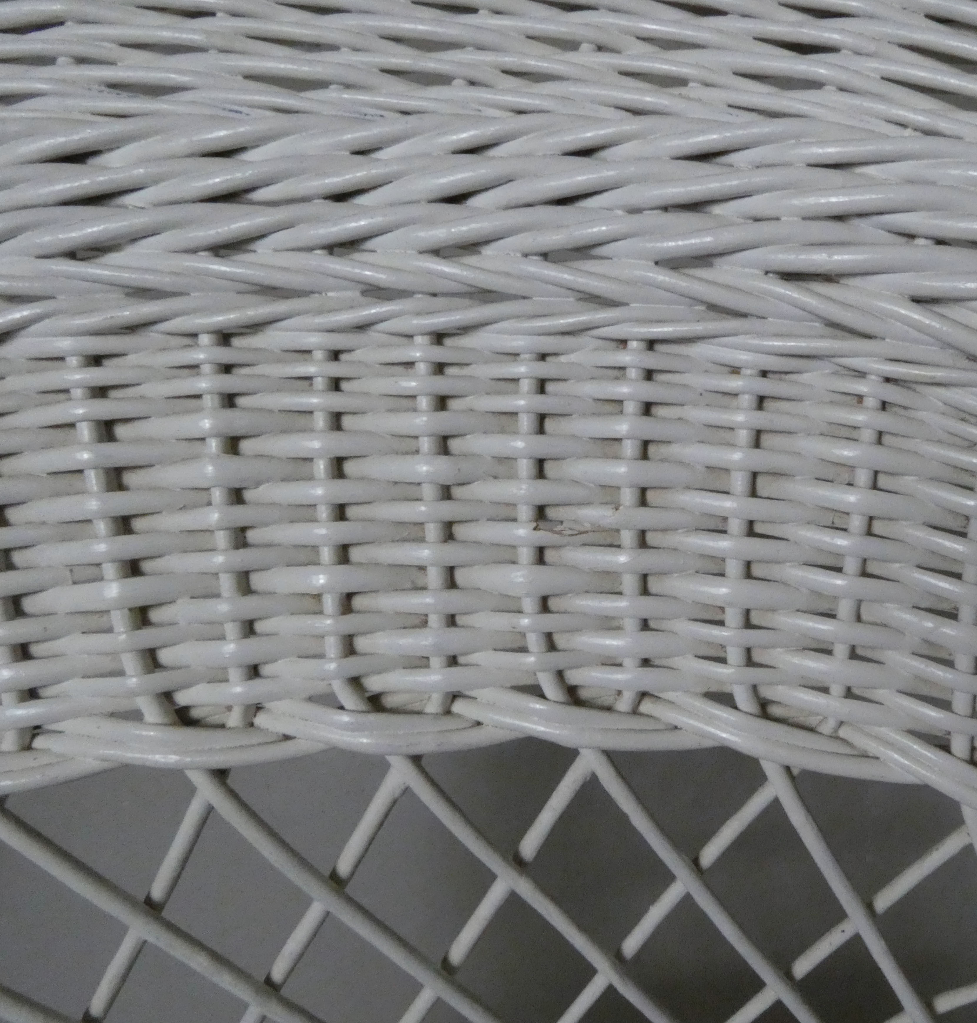 Rattan armchair