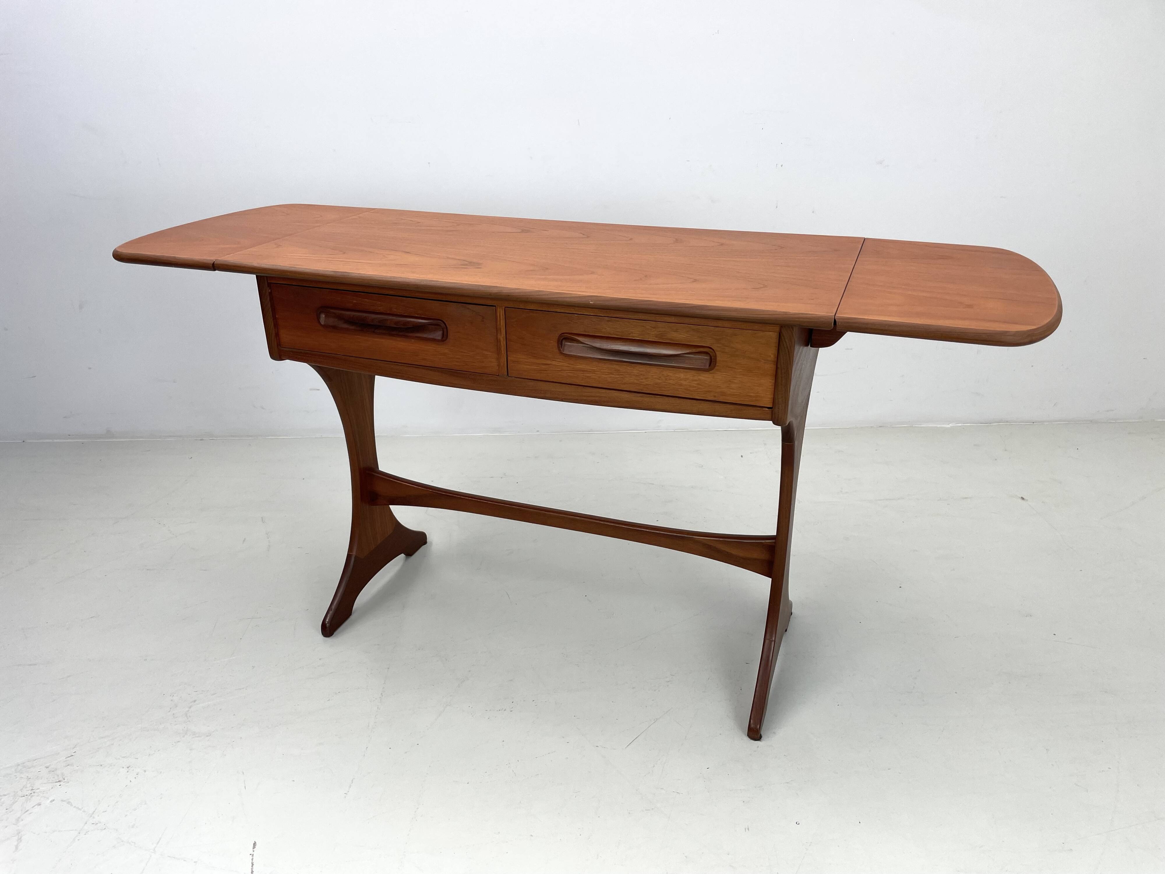 Vintage rare desk by G-Plan design Victor Wilkins 1960's
